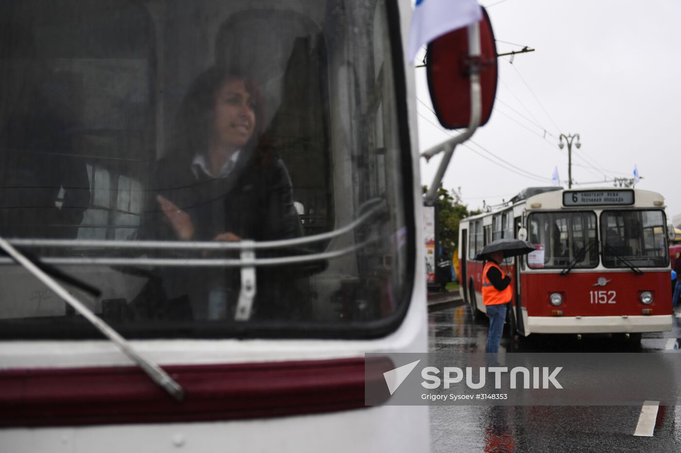 Moscow transport day