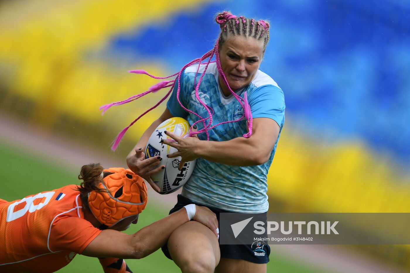 Rugby-7. European championship stage. Women. Russia vs. Netherlands