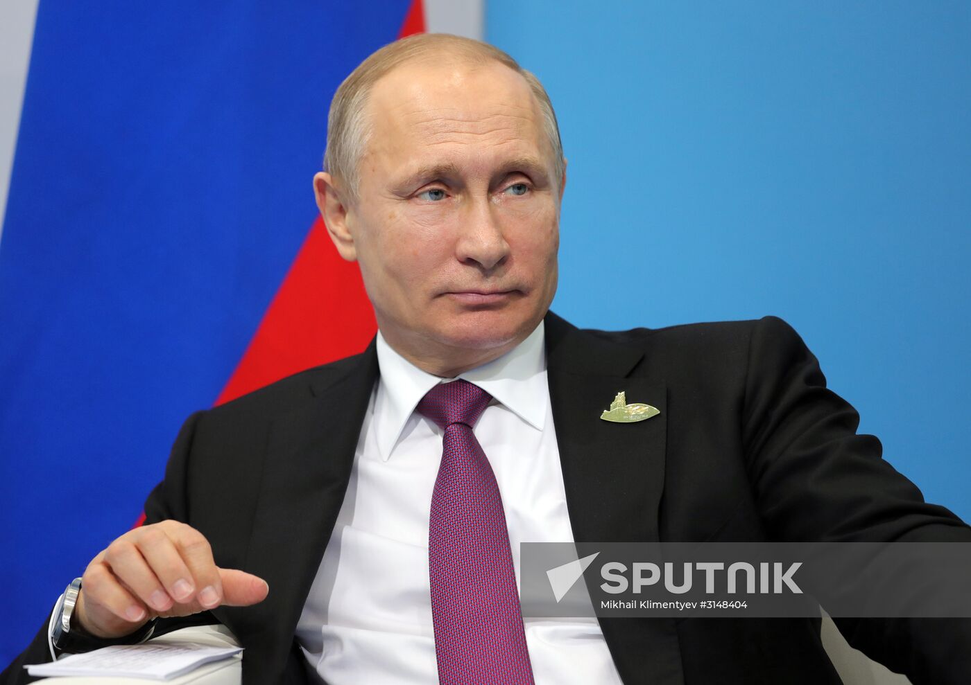 President Vladimir Putin attends G20 summit in Hamburg