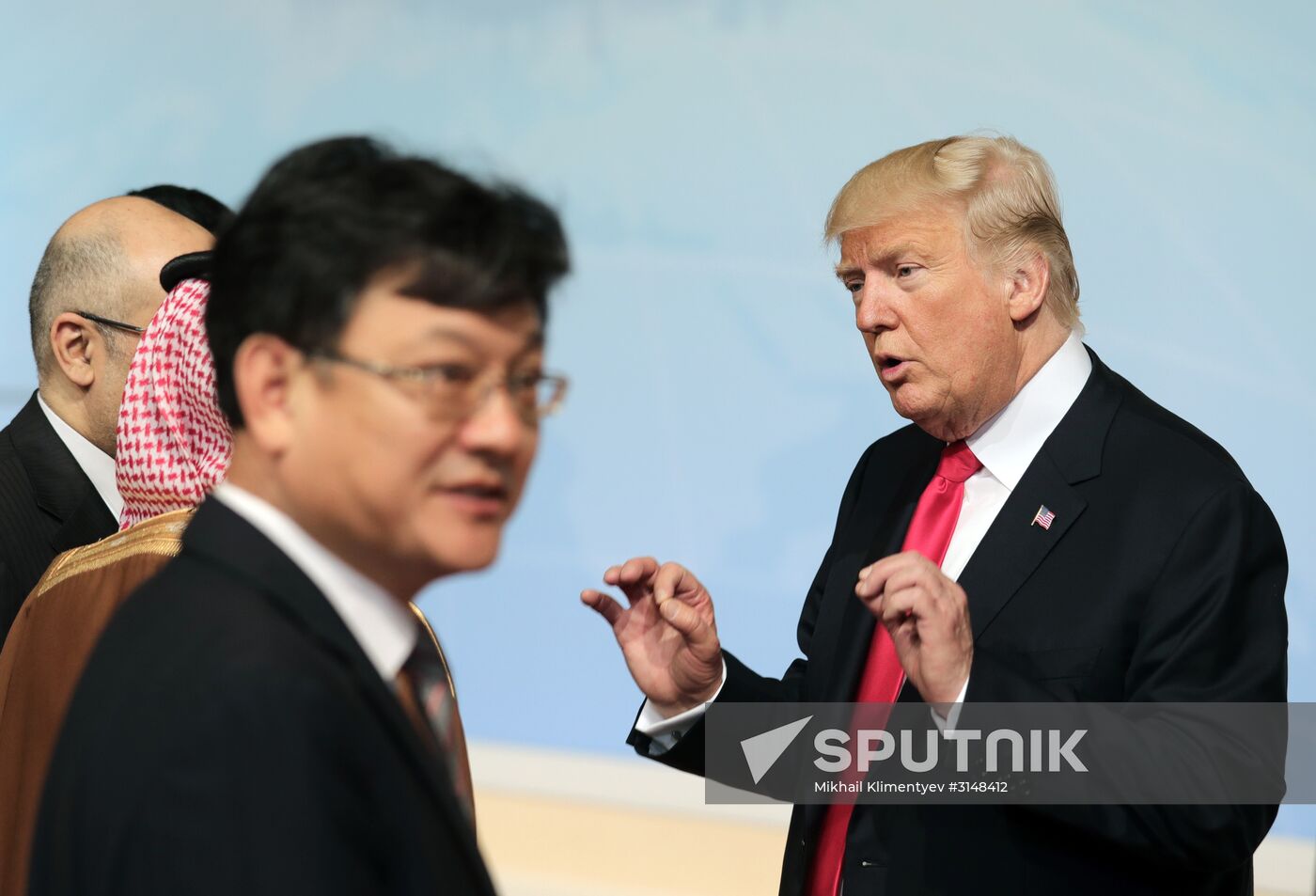 President Vladimir Putin attends G20 summit in Hamburg