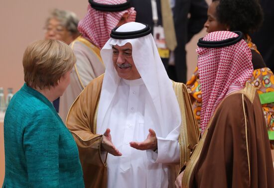 President Vladimir Putin attends G20 summit in Hamburg