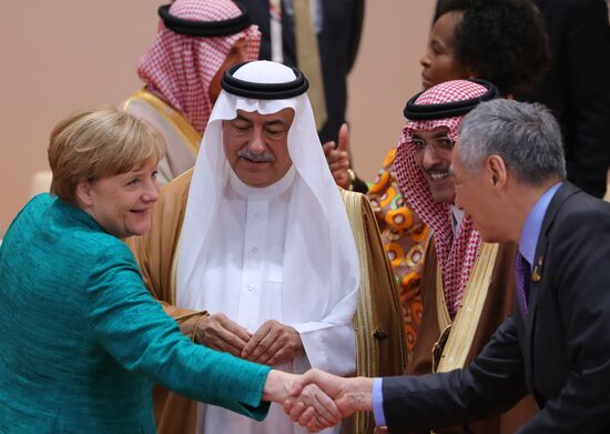 President Vladimir Putin attends G20 summit in Hamburg