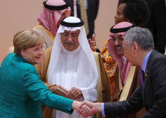 President Vladimir Putin attends G20 summit in Hamburg
