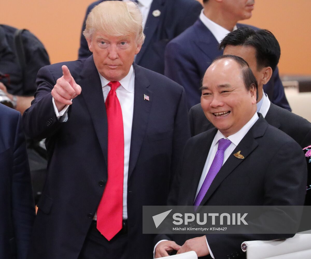 President Vladimir Putin attends G20 summit in Hamburg