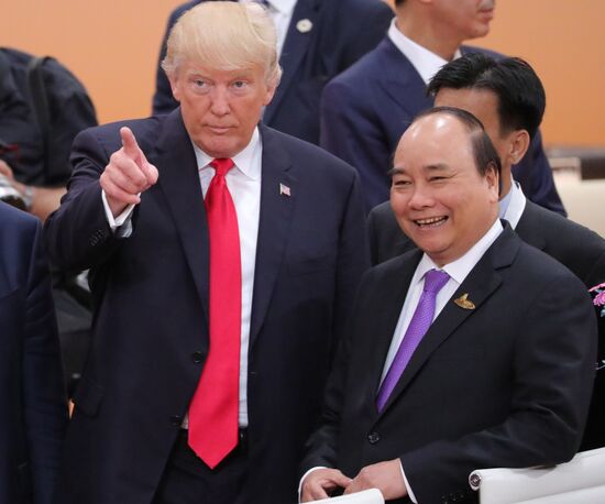 President Vladimir Putin attends G20 summit in Hamburg