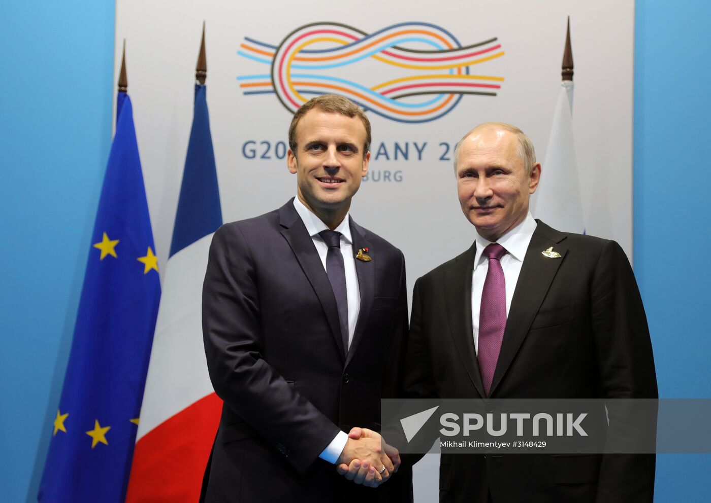 President Vladimir Putin attends G20 summit in Hamburg