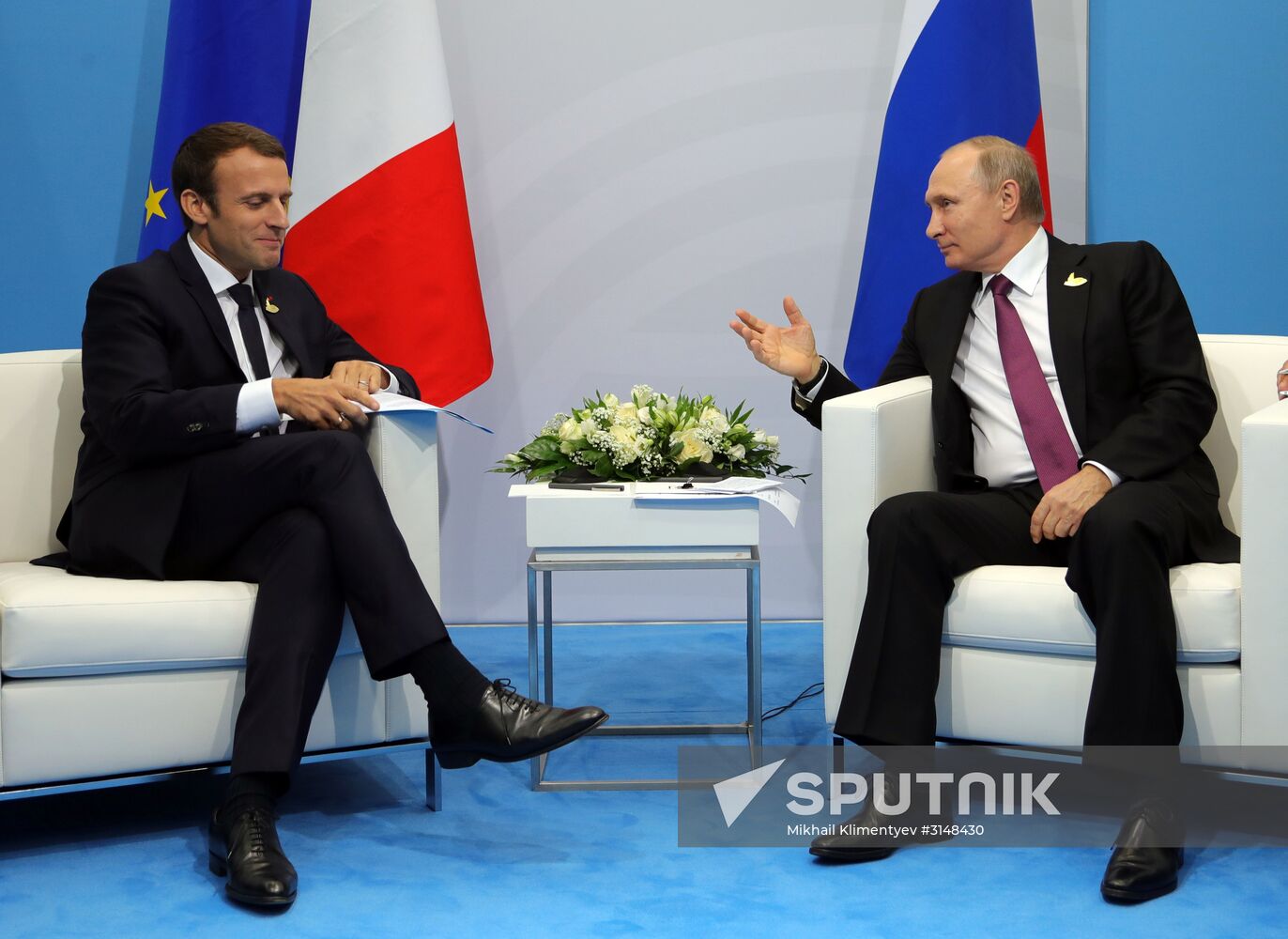 President Vladimir Putin attends G20 summit in Hamburg