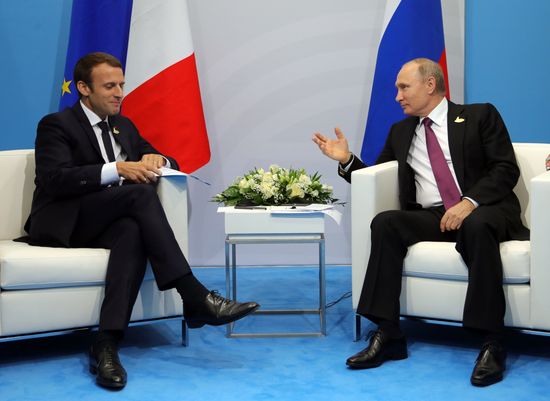 President Vladimir Putin attends G20 summit in Hamburg