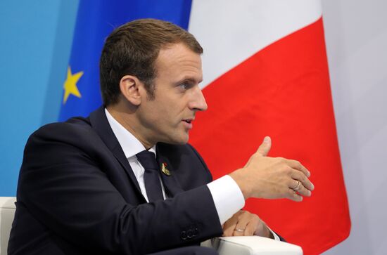 President Vladimir Putin attends G20 summit in Hamburg