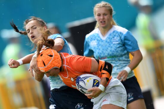 Rugby-7. European championship stage. Women. Russia vs. Netherlands