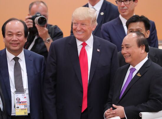 President Vladimir Putin attends G20 summit in Hamburg