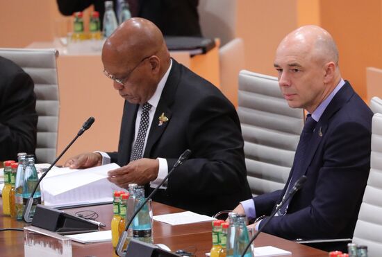 President Vladimir Putin attends G20 summit in Hamburg