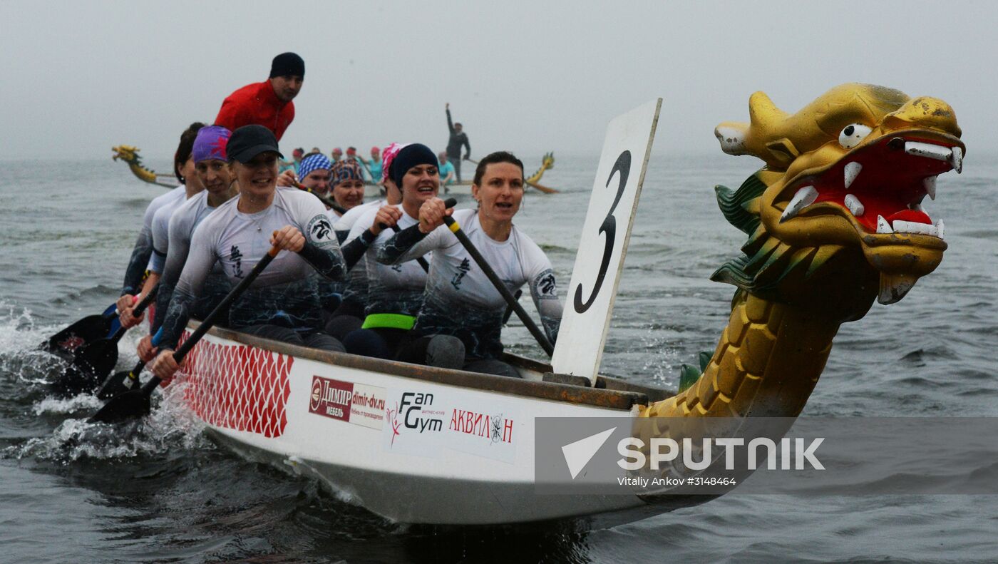 Primorye Territory Governor Cup international dragon boat regatta
