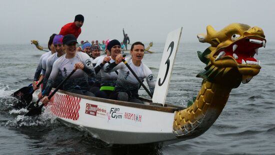 Primorye Territory Governor Cup international dragon boat regatta