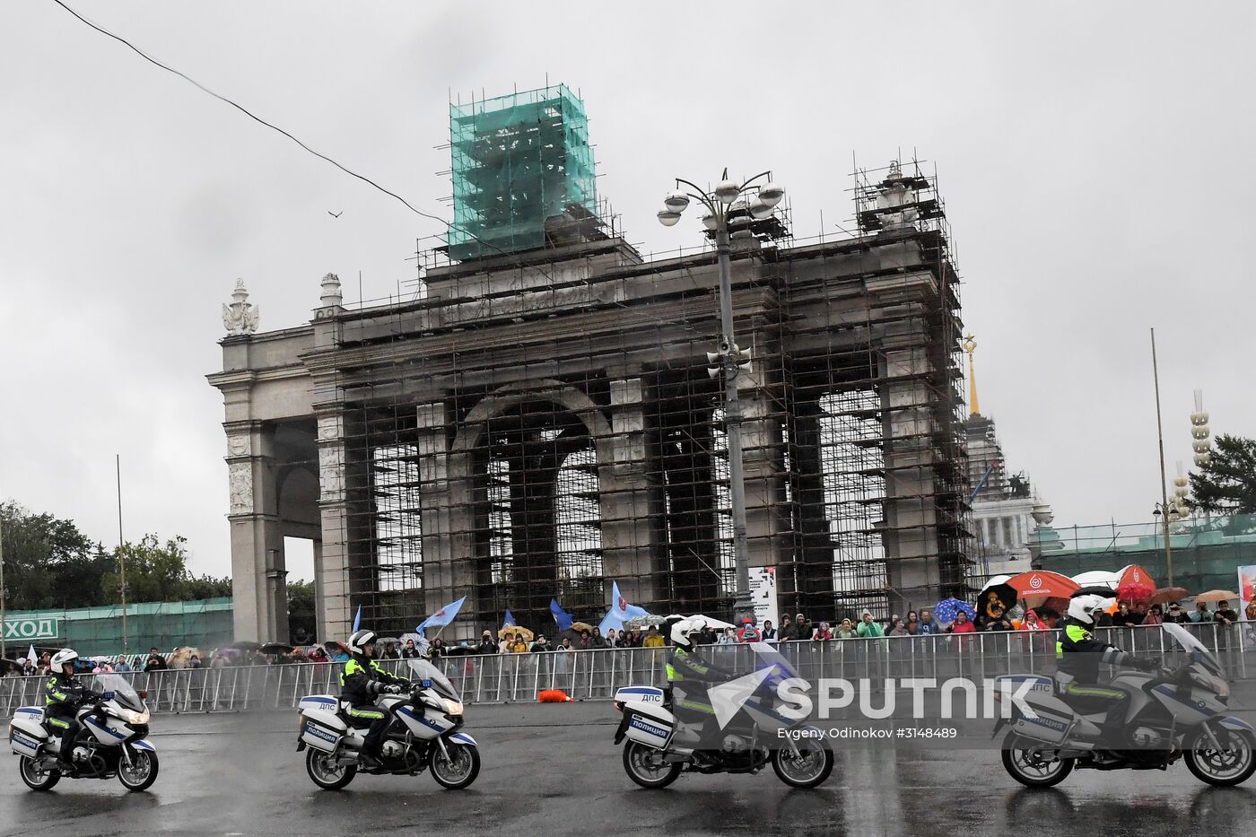 Moscow transport day