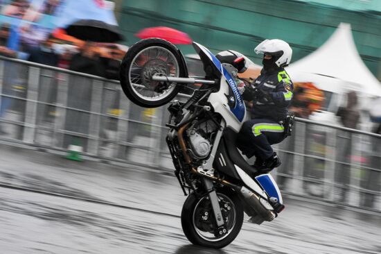 Moscow transport day