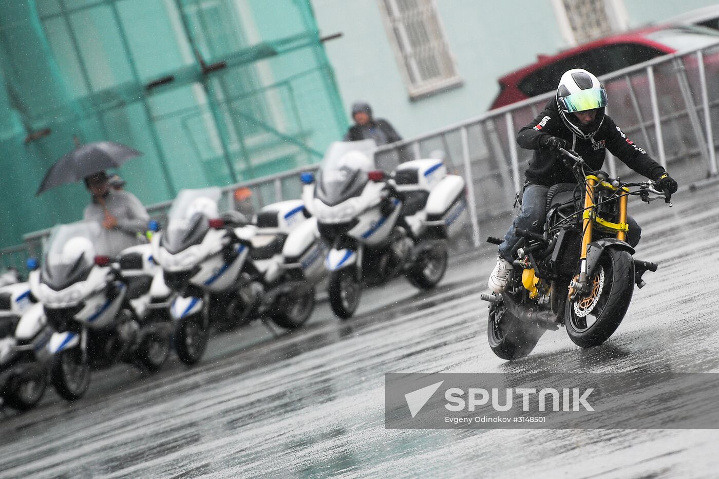 Moscow transport day