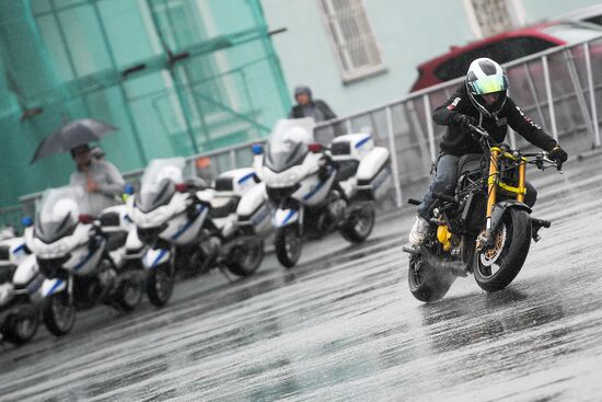 Moscow transport day