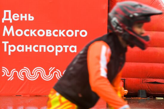 Moscow transport day