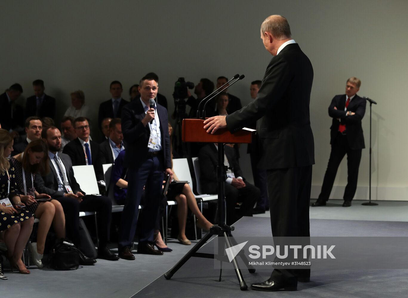 President Vladimir Putin attends G20 summit in Hamburg