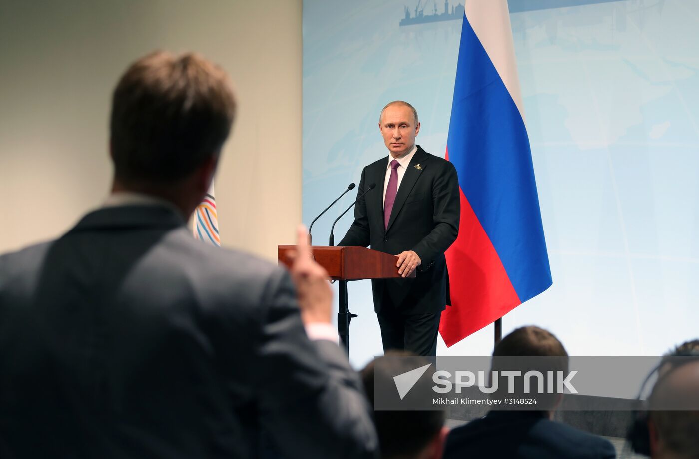 President Vladimir Putin attends G20 summit in Hamburg