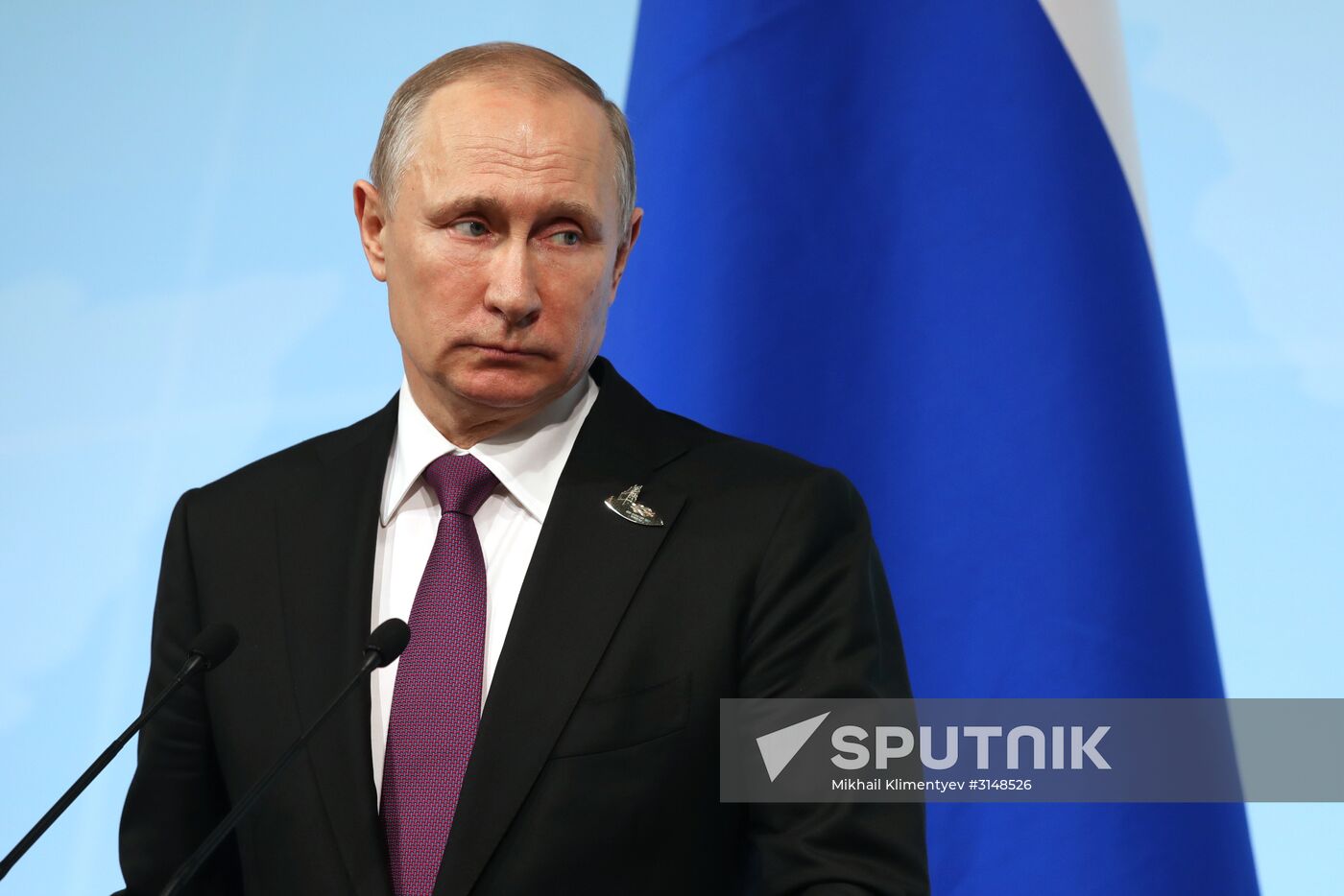President Vladimir Putin attends G20 summit in Hamburg