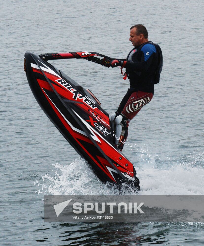 Russian Grand Prix 2017 open championship and Primorye Territory aquabike competition