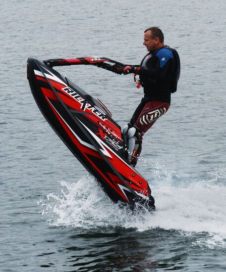 Russian Grand Prix 2017 open championship and Primorye Territory aquabike competition