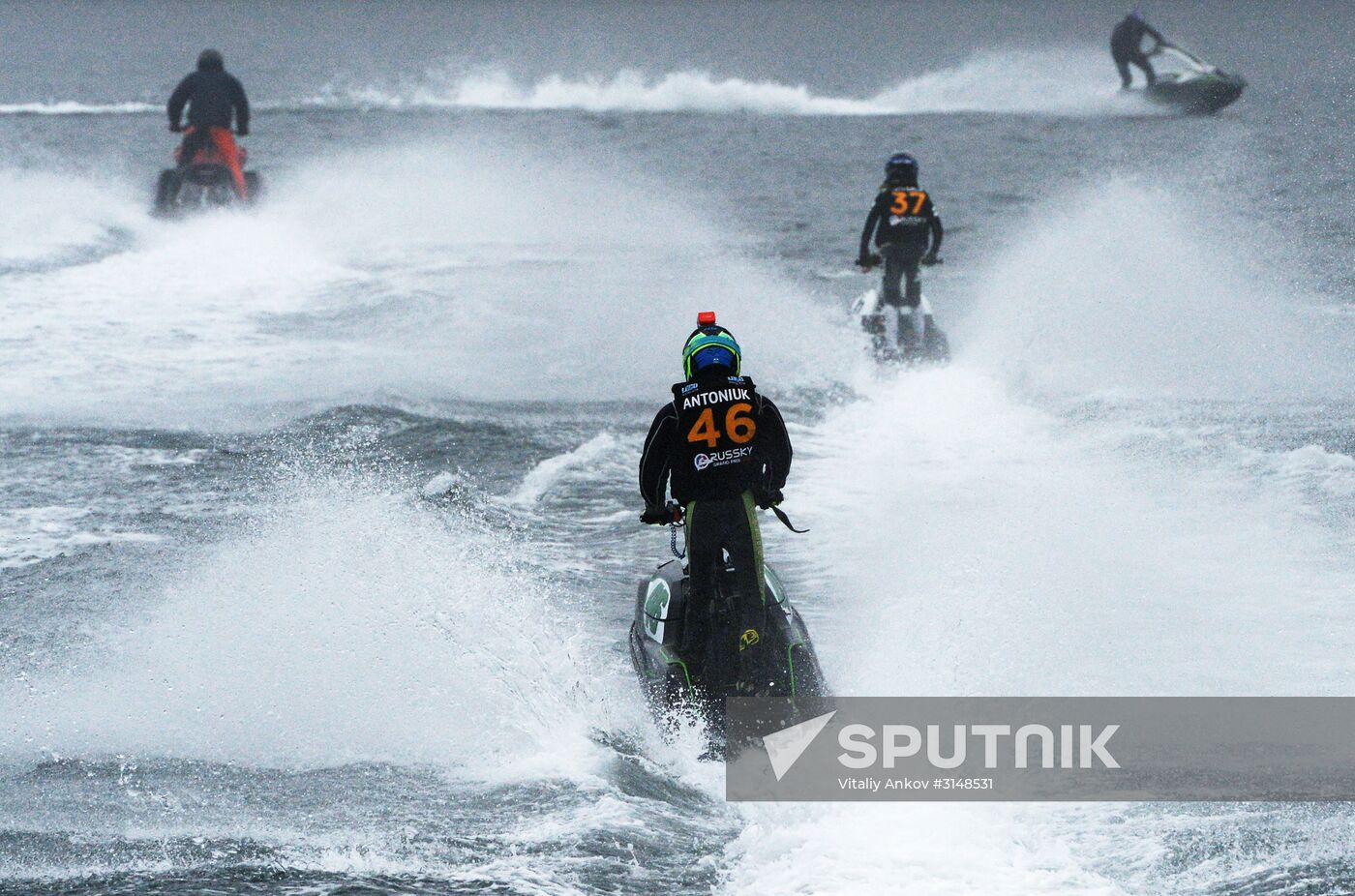 Russian Grand Prix 2017 open championship and Primorye Territory aquabike competition
