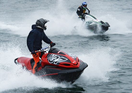 Russian Grand Prix 2017 open championship and Primorye Territory aquabike competition