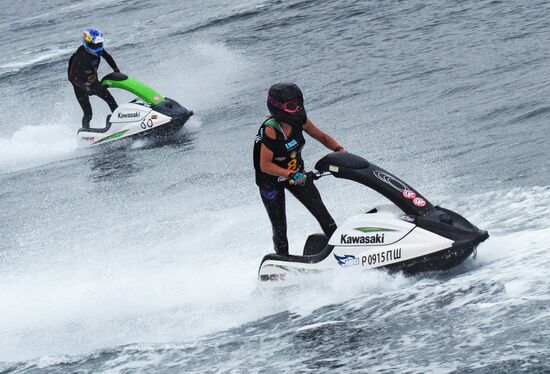 Russian Grand Prix 2017 open championship and Primorye Territory aquabike competition