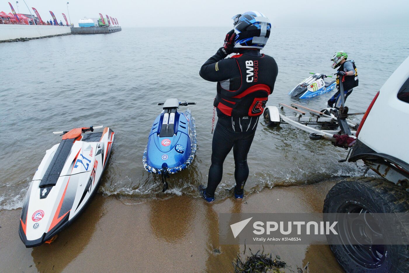 Russian Grand Prix 2017 open championship and Primorye Territory aquabike competition