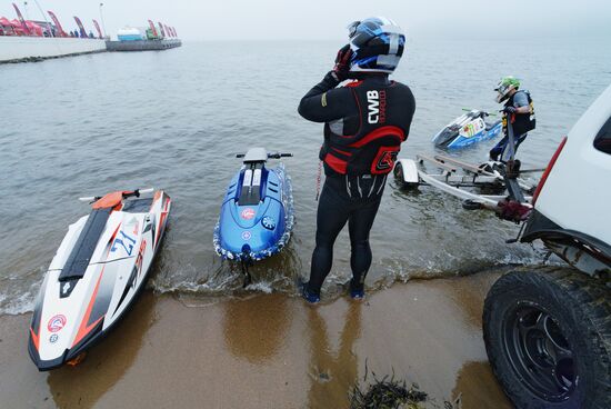 Russian Grand Prix 2017 open championship and Primorye Territory aquabike competition