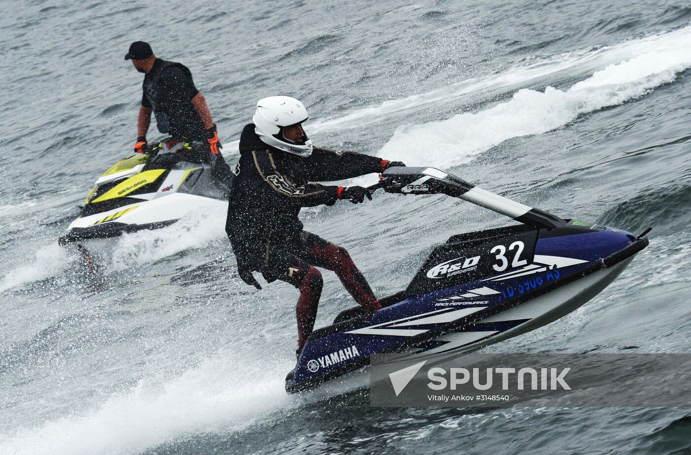 Russian Grand Prix 2017 open championship and Primorye Territory aquabike competition