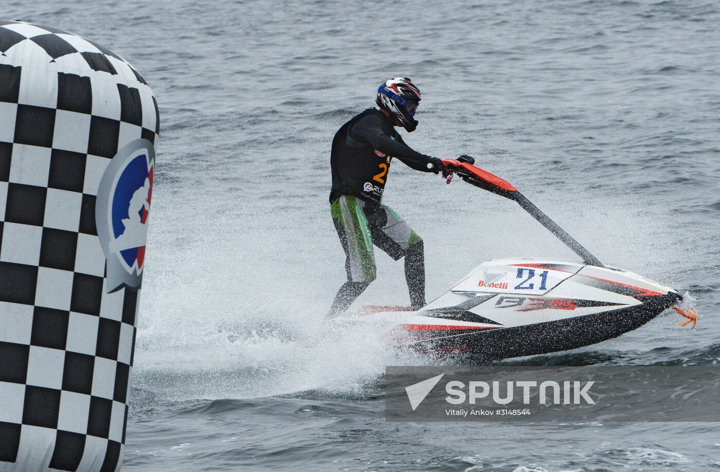 Russian Grand Prix 2017 open championship and Primorye Territory aquabike competition