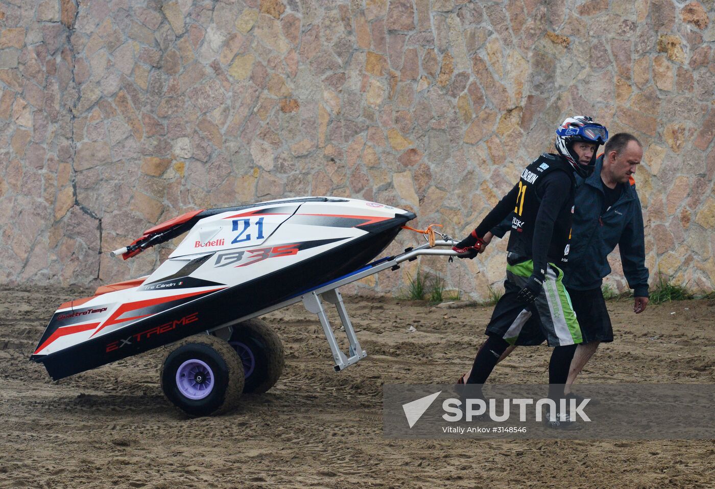 Russian Grand Prix 2017 open championship and Primorye Territory aquabike competition