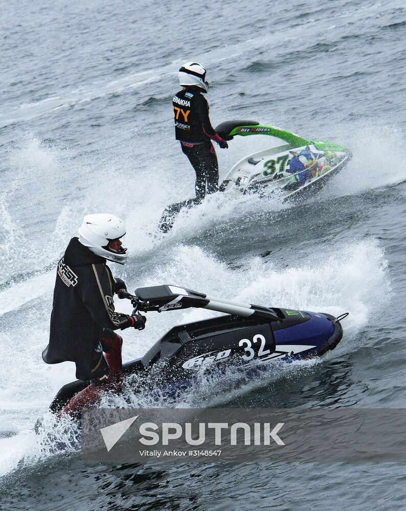 Russian Grand Prix 2017 open championship and Primorye Territory aquabike competition
