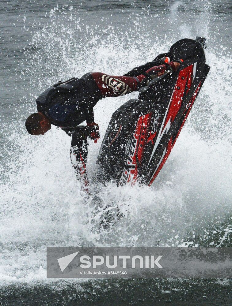 Russian Grand Prix 2017 open championship and Primorye Territory aquabike competition