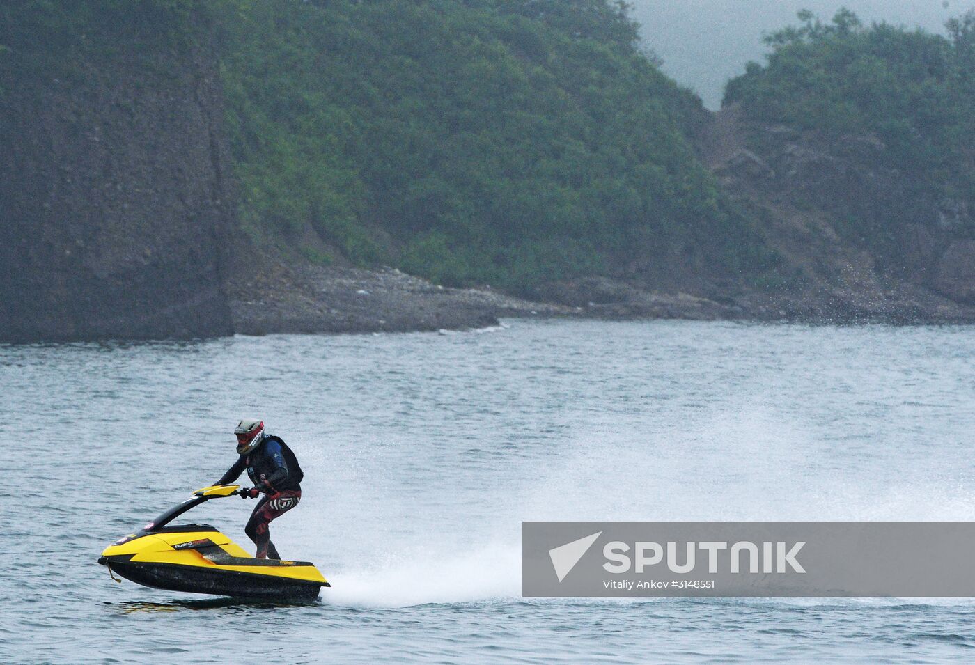 Russian Grand Prix 2017 open championship and Primorye Territory aquabike competition