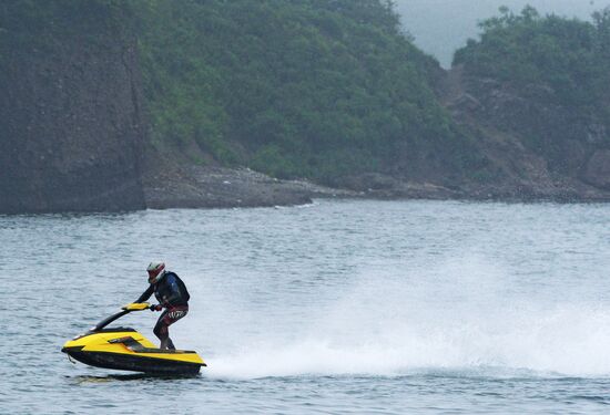 Russian Grand Prix 2017 open championship and Primorye Territory aquabike competition