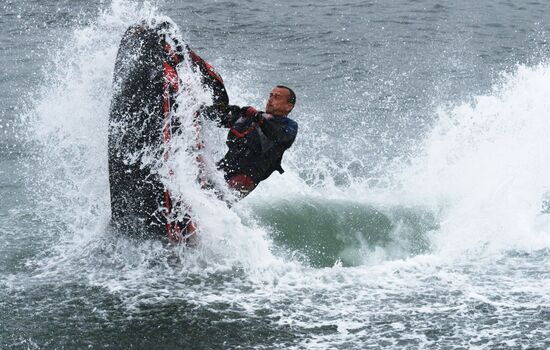 Russian Grand Prix 2017 open championship and Primorye Territory aquabike competition
