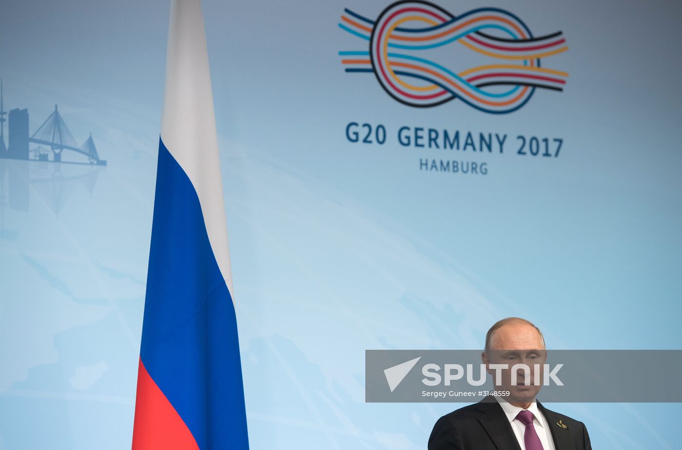 President Vladimir Putin attends G20 summit in Hamburg