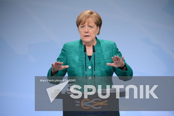 G20 summit in Hamburg