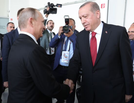 President Vladimir Putin attends G20 summit in Hamburg