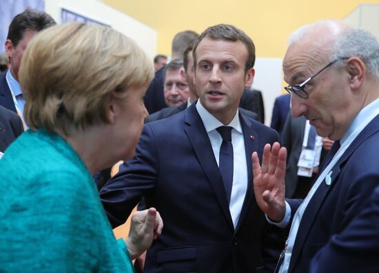 President Vladimir Putin attends G20 summit in Hamburg