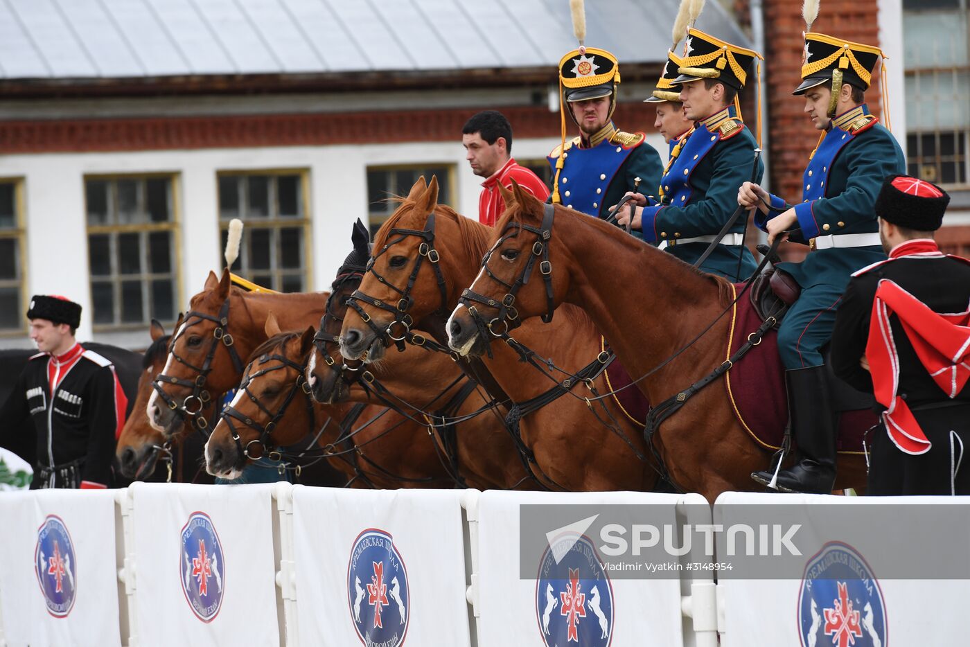 Performance by Kremlin Equestrian School students