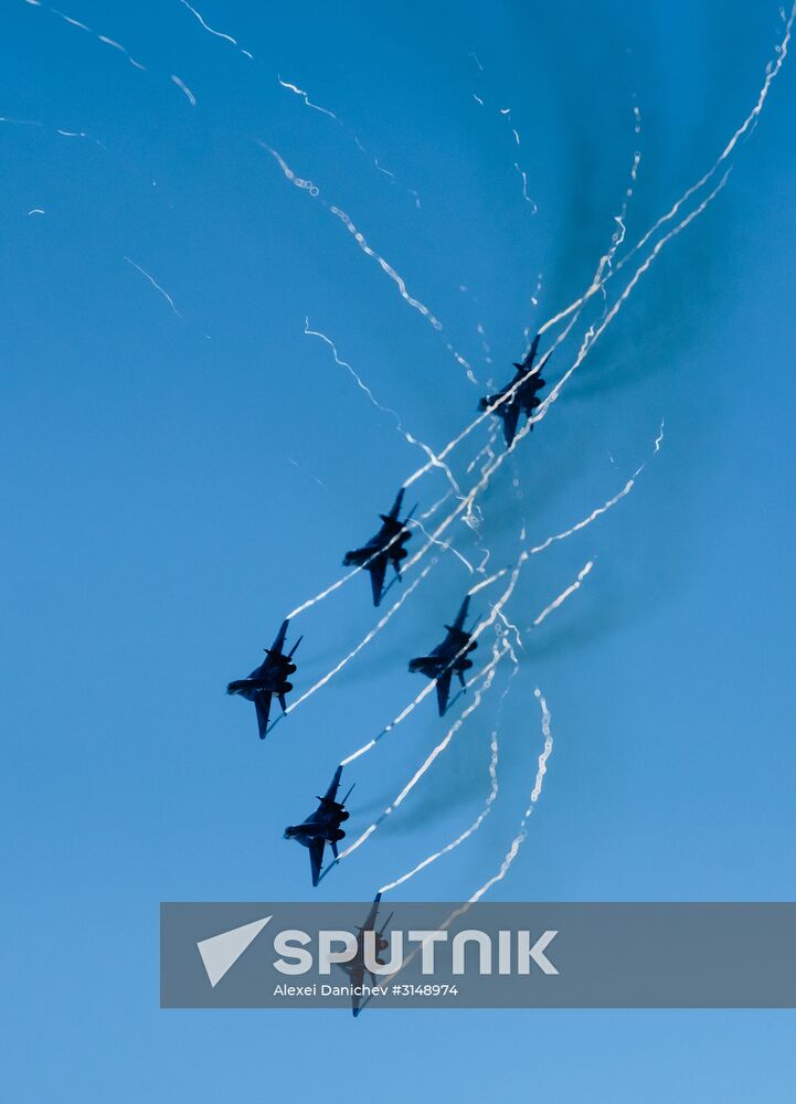 Celebrations mark Russian Aerospace Forces' 105th anniversary in St. Petersburg