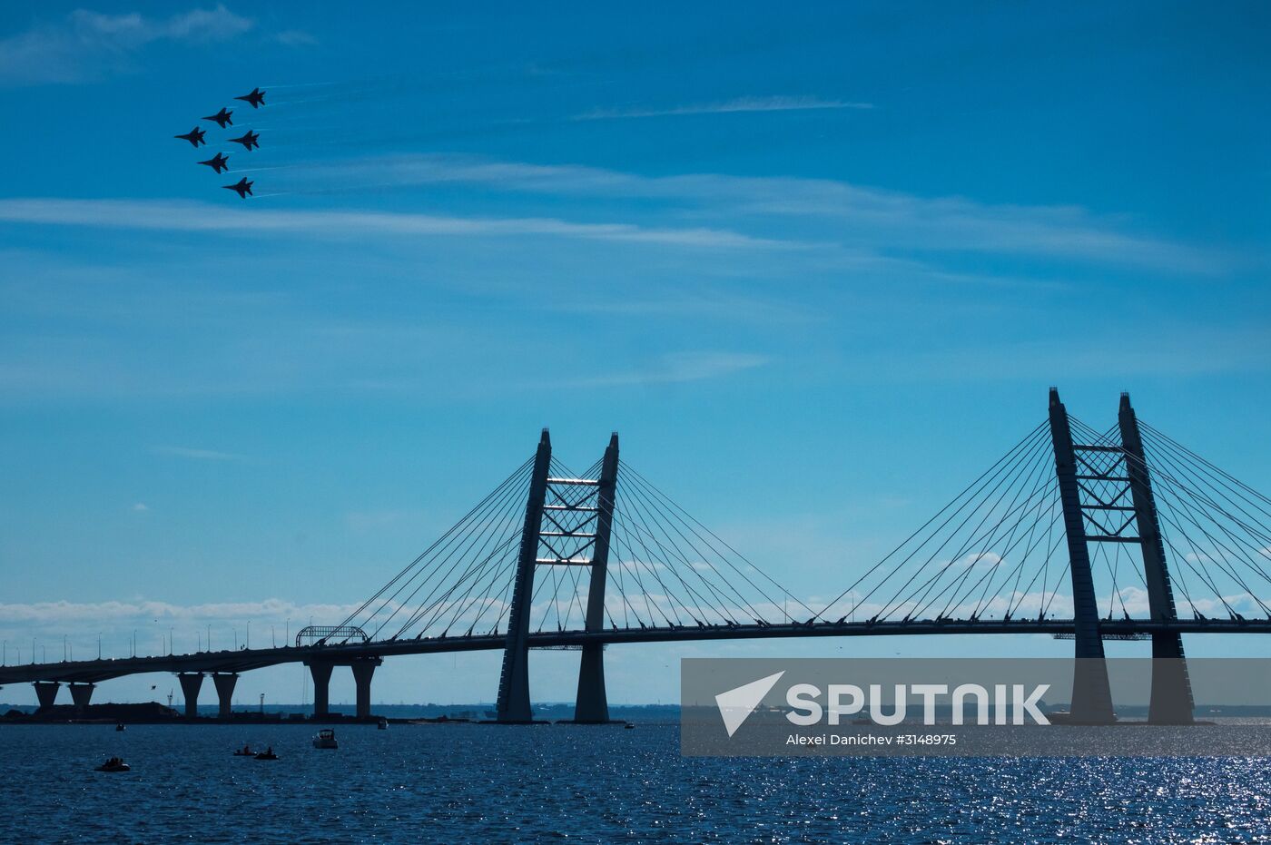 Celebrations mark Russian Aerospace Forces' 105th anniversary in St. Petersburg