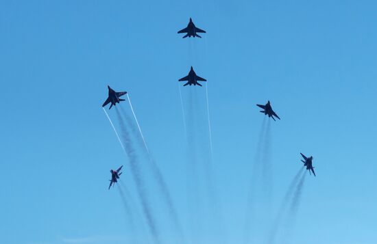 Celebrations mark Russian Aerospace Forces' 105th anniversary in St. Petersburg