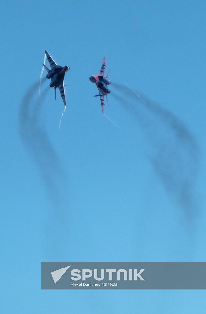 Celebrations mark Russian Aerospace Forces' 105th anniversary in St. Petersburg